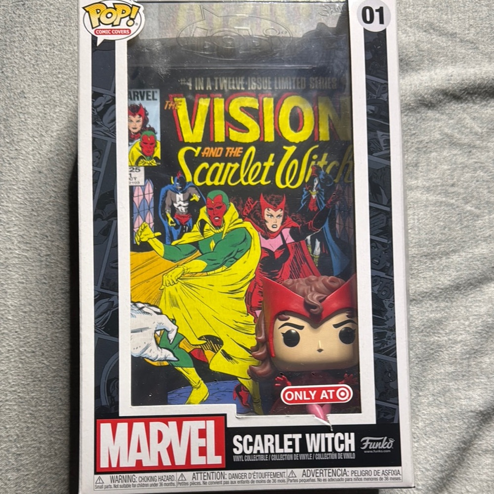 Funko Pop! Marvel 01 Scarlet Witch Figure